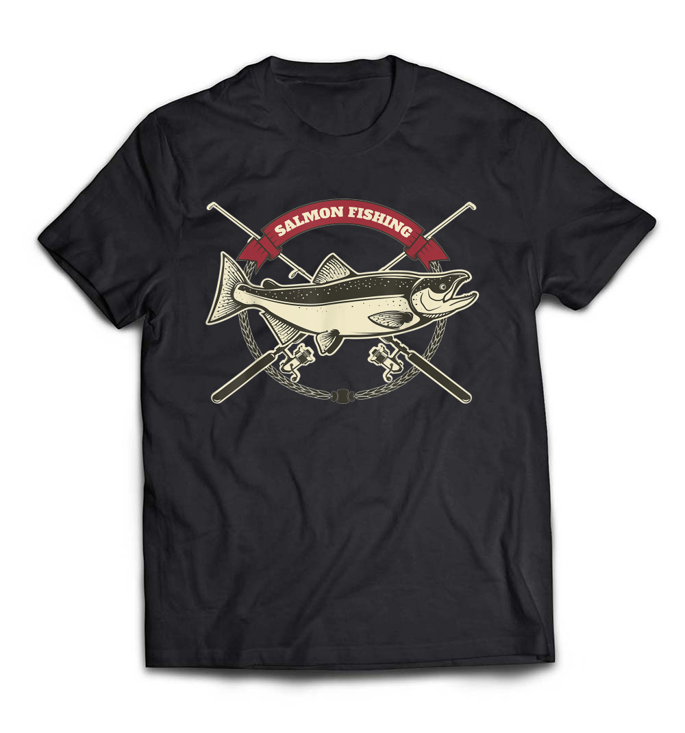 Salmon Fishing T-Shirt: Celebrate Your Passion for Angling